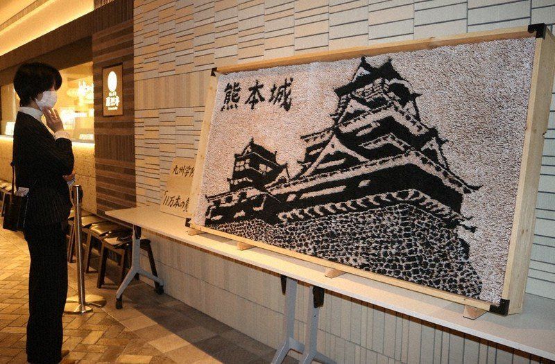 tác phẩm nghệ thuật lâu đài kumamoto tác phẩm nghệ thuật lâu đài kumamoto